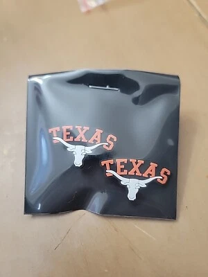 NUEVO TEXAS LONGHORNS Crocs Charm 3D Jibbitz NCAA Zapato ACCESORIO 2 Piezas FÚTBOL  Foto 1 de 3