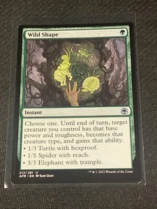 Magic the Gathering Adventures in Forgotten Realms Wild Shape - Picture 1 of 2
