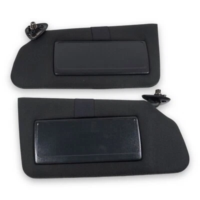 Juego de pares de parasoles negros Oldsmobile Achieva 1992-1998 lado conductor y pasajero Foto 1 de 4