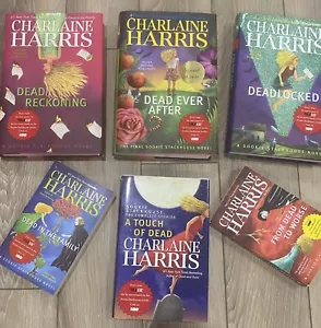 Lot of 6 Hardcover & Paperback Charlaine Harris A Sookie Stackhouse Books - Picture 1 of 10