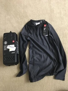 Under Armour Herrenhemd schwarz USA Medium M Kompression langärmelig $ 124 #916 - Bild 1 von 4