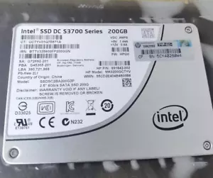 Intel 200GB SSD SATA S3700 SSDSC2BA200G3P DC Series Solid State Drive Genuine - Picture 1 of 4