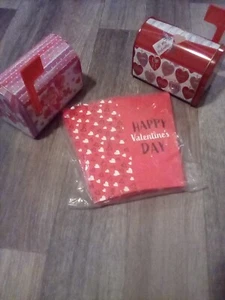 Valentinstag Deko (6er Pack Kartons) 2 Briefkasten Dosen - Bild 1 von 3