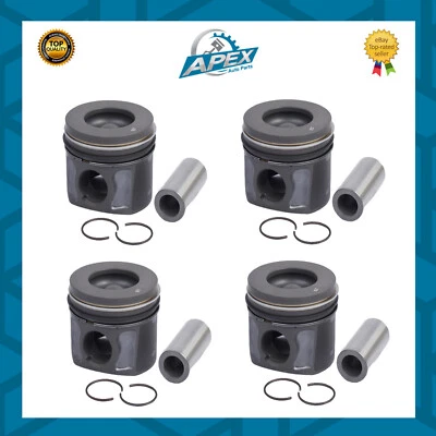 FORD TRANSIT 2.2 TDCi SET OF 4 PISTONS FOR EURO 4 / MARK 7 ONLY QVFA QWFA ENGINE - Image 1 of 4