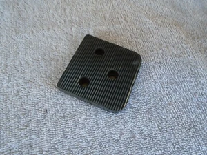 (1)VINTAGE SLINGERLAND TEMPO KING BASS PEDAL DYNAMO HI HAT STAND RUBBER HEAL-VG! - Picture 1 of 8