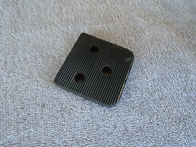 (1)VINTAGE SLINGERLAND TEMPO KING BASS PEDAL DYNAMO HI HAT STAND RUBBER HEAL-VG! - Image 1 of 4