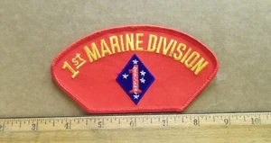 US Marine Corps - 1st Marine Division Embroidered Patch - Picture 1 of 3