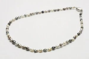 Südsee, Tahiti Keshi Perlenketten 3-7 mm Mehrfarbig - Bild 1 von 6