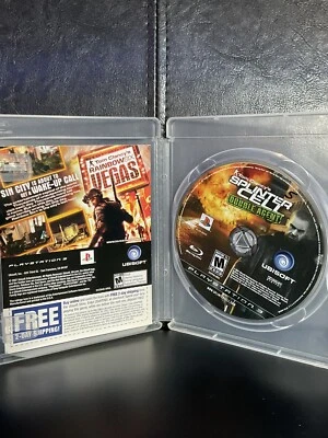Tom Clancy's Splinter Cell Double Agent Sony PlayStation PS3 w/ Case Manual - Image 1 of 2