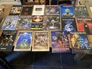 IRON MAIDEN AMAZING TOUR PROGRAMME COLLECTION X 17 1980-2023 MUST SEE - Imagen 1 de 21
