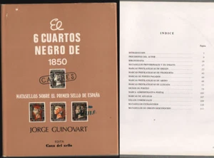 EL 6 CUARTOS NEGRO DE 1850 JORGE GUINOVART NUEVO Y CON CUBIERTA EDICION 1984 - Picture 1 of 4