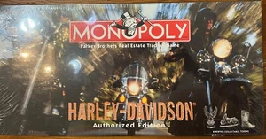 1997 Harley Davidson Authorized Edition Monopoly Board Game NEW Factory Sealed - Picture 1 of 2