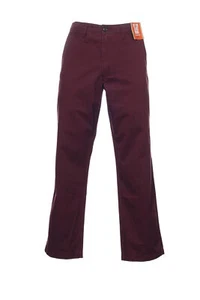 Dockers Mens Winetasting Off The Clock Khaki Straight-Fit Flat Front Pants $58 - Picture 1 of 4
