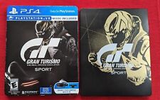 Gran Turismo Sport With SteelBook Edition (Sony PS4, 2016) Playstation