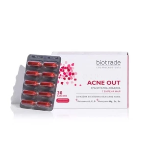 Biotrade Acne Out 30 Capsules pimples, blackheads, Antioxidant