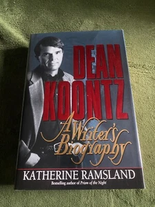 DEAN KOONTZ A WRITER’S BIOGRAPHY Katherine Ramsland H/C FIRST Harper Prism 1997 - Picture 1 of 10