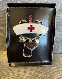 Regent Square BEST CAREGIVER Metal Hollyday Ornament 3x3 New - Picture 1 of 8