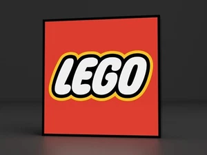 Lego logo Lightbox led Insegna vintage light NUOVO - Foto 1 di 2