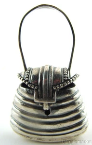 925 Sterling Silber Anhänger Taschenbuch Geldbörse #498 - Bild 1 von 4