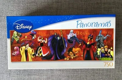 Disney Villains Panoramas 750 Piece Mega Brands Jigsaw Puzzle - image 1 of 4