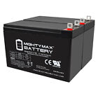 Mighty Max 2 Pack - 12V 9Ah Sla Replacement Battery For Schumacher Dsr Wp1236wt