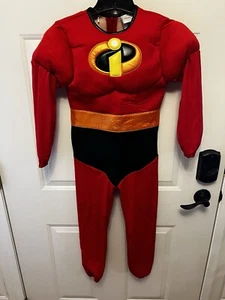 The Incredibles Dash Boy's Size M (7-8) Costume Disney Store No Boots Or Mask - Picture 1 of 4