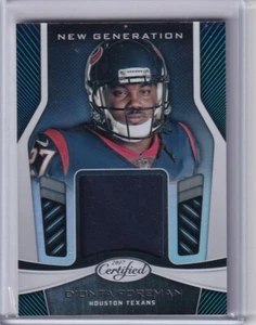 Camiseta deportiva D'ONTA FOREMAN 2017 certificada Panini nueva generación #25 NGDF Texans - Imagen 1 de 2