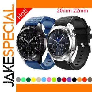 Silicone Watch Strap for Samsung Galaxy Watch 5/6/4/3 and Huawei GT Series - Zdjęcie 1 z 40