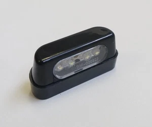 LTC1 LICENSE PLATE LIGHT 4 LED LED LEDS BLACK UNIVERSAL APPROVED BENELLI Leoncino 500 - Picture 1 of 1