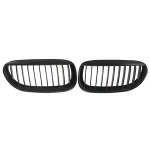 Front Grille for BMW E63 E64 LCI M6 650i 645CI Matte Black coupe Convertible - Picture 1 of 7