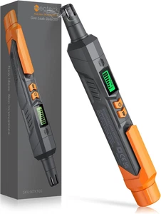 Rilevatore Gas Metano Casa Portatile Display LCD Rilevatore Portatile Di Fughe D - Foto 1 di 12