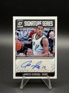2018-19 Panini Donruss Optic - Signature Series LaMarcus Aldridge AUTO - Spurs - Foto 1 di 2