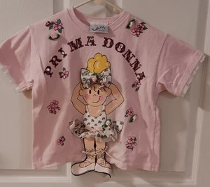 Vintage Tickle Me New York Girls Talla 4-5 Hecho en EE. UU. Prima Donna  - Imagen 1 de 4