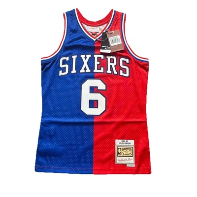 Philadelphia 76ers Jersey Small Julius Erving DJ Mens Mitchell & Ness Red - Image 1 of 4