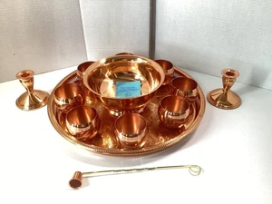 Vintage CopperCraft 13-teiliges massives Kupfer Servierset - elegant & zeitlos - Bild 1 von 22
