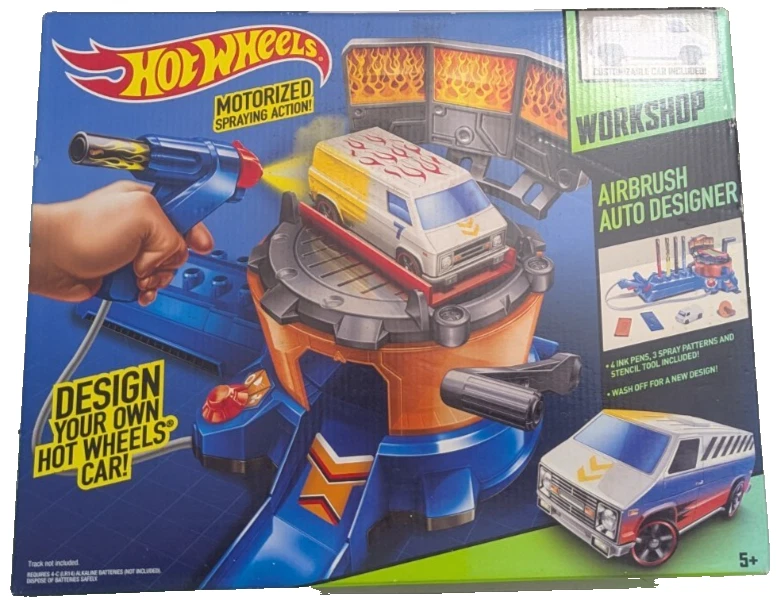 Team Hot Wheels Workshop Airbrush Auto DESIGNER 2013