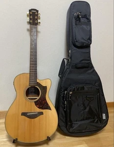 Guitarra Eléctrica Acústica Yamaha AC1M Natural Usada de Japón con Estuche Blando - Imagen 1 de 12
