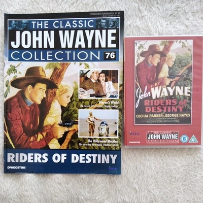 John Wayne Classic Collection DVD Set DeAgostini 'Riders Of Destiny' No 76 - Image 1 of 4