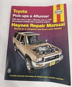 Toyota 4Runner 1984-1995 Pick-ups 1979-95 Haynes Repair Service Manual 92075 - Bild 1 von 13