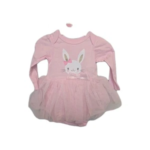 Coniglietto tutù pasquale posto per bambini vestito rosa bambino - Foto 1 di 4