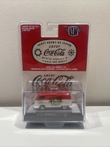 M2 Machines Coca Cola Coke Refresh 1960 VW Volkswagen Delivery Van Diecast C28 - Picture 1 of 2