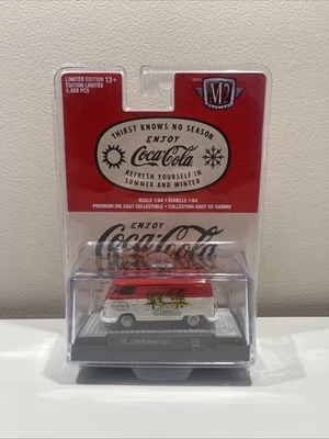 M2 Machines Coca Cola Coke Refresh 1960 VW Volkswagen Delivery Van Diecast C28 - Image 1 of 2