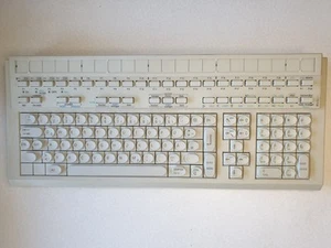 Siemens Nixdorf 97635-182 DE PS/2 Tastatur Keyboard Made in Germany - Afbeelding 1 van 8
