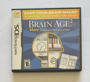Brain Age 2 (Nintendo DS, 2007) Complete With Manual - Picture 1 of 3