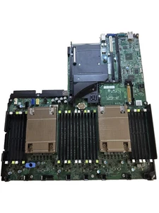 DELL 2C2CP CNCJW MOTHERBOARD POWEREDGE R630 WITH 2x E5-2640V3/Perc H730/FM487 - Picture 1 of 3