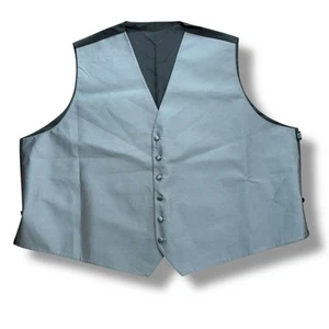 After Six Men’s Size 5X Gray Tuxedo Suit Vest - Picture 1 of 5