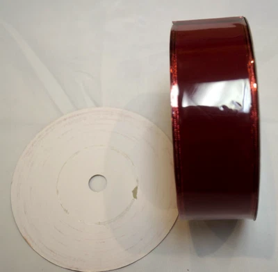 1 Pk 2" X 100' Wondershop at Target Burgandy/Red Velveteen Wired Ribbon - Image 1 of 4