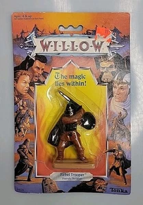 Willow Rebel Trooper Heroic Soldier 1988 Tonka 3 Inch PVC Figure Vtg - Picture 1 of 2