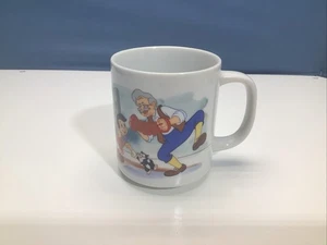 Vintage Disney Pinocchio Ceramic Mug - 11oz - Geppetto - Jiminy Cricket - Japan - Picture 1 of 9