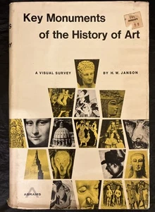 1959 "SCHLÜSSELDENKMÄLER DER KUNSTGESCHICHTE" Hardcover Buch! Von H. W. Janson, DJ - Bild 1 von 5